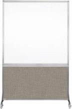 DivideWrite Mobile Whiteboard | Double Sided Dry Erase Board | Portable Office by VERSARE
