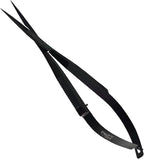 Cross Edge Spring Scissors 5 Inch straight Stainless Steel Precision Eyebrow & - Image 2