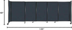 Versare Straightwall Sliding Portable Wall Partition | Freestanding Office - Image 7
