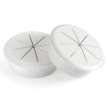 HYCC 2 Pack 2-3/8 Inch Flexible Desk Grommet, Organize Wires and Cables on by HYCC
