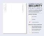 Compuchecks Check on Top Blank Check Paper - Image 2