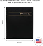 Planner Pad Spiral Bound January-December 2026/ Calendar Year 8 1/2" x 11" - Image 6