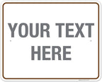 Custom Sign, Personalized Metal Signs, Customize by SigoSigns