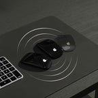 POUT TekDec Mat – Vegan Leather Desk Pad, Water-Resistant Surface, Anti-Slip - Image 6