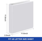 Comix Sturdy 1.5 Inch D-Ring Binders, 1.5'' 3 Ring Binder - Image 5