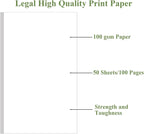 8.5" x 14" Blank Print Paper - Image 3