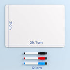Nicpro 9 x 12 inches Lapboard Small Dry Erase Lap Board Double Sided - Image 2