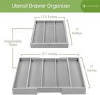Purawood Kitchen Drawer Organizer - Image 2