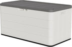 Decksplore 100 Gallon Outdoor Storage Box Waterproof Lockable Resin Deck Box by Decksplore%E2%80%94BuiltforOutdoor