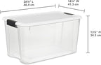 Sterilite 4 Pack Ultra Latching Box, Storage Bins - Image 3