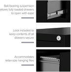 Scranton & Co 4 Drawer Metal Vertical File Cabinet - Image 9
