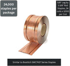 Klinch-Pak K-SWC7437-5/8, 5/8" Leg by 1-3/8" Roll Staples, 000 per Package - Image 6