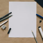 Reskid 100 Pack of White Cardstock - Image 5