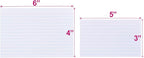 KAISA 4x6 Index Cards Flashcards 4"x6" Note Cards Ruled Index Card Lined - Image 3