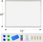 DEVELOP Large Magnetic Dry Erase Board 36 x 72 Inch, Magnetic Whiteboard - Image 2