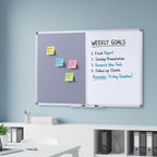 DexBoard 36 x24 inch Cork & Dry Erase Combo Board - Image 5