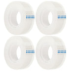 OWLKELA 4 Rolls Transparent Tape Refills, All-Purpose Transparent Glossy Tape by OWLKELA