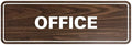 Signs ByLITA Standard Office Sign by SignsByLITA