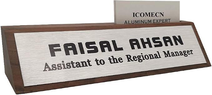Personalized Business Desk Name Plate - Image 2