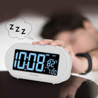 DreamSky Alarm Clocks for Bedrooms, Auto Set Digital Desk Clock for Bedside - Image 6