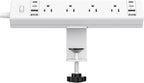 40W Fast Charging Station, Desk Clamp Power Strip 20W USB C, 8 Outlets - Image 7