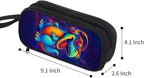 HiMagics Children's Pencil Case, Large Zipper Pencil Pouch - Image 2