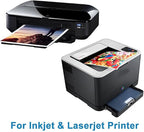Uinkit 120 Sheets Presentation Paper Matte 8.5x11 Inkjet 48lb 180gsm Single - Image 6