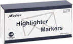 Madisi Highlighters, Chisel Tip, Fluorescent Yellow, Bulk Pack - Image 7