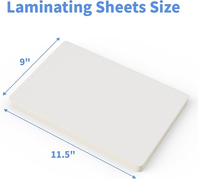 Thermal Laminating Pouches, FungLam Clear Laminating Sheets, 3 Mil Thickness - Image 2