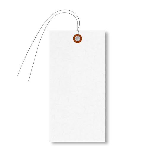SmartSign Blank Tyvek Shipping Tags by SmartSign
