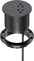 Recessed Power Grommet 3 inch by YYSKA