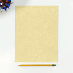 LUXPaper 8.5" x 11" Paper | Letter Size | Gold Parchment | 60lb. Text | 50 Qty - Image 3