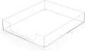 AZFUNN Acrylic Letter-Size Tray, Sturdy Heavy-Duty Clear Printer Paper Tray by AZFUNN