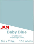JAM PAPER Full Sheet Shipping Labels by JAMPaper