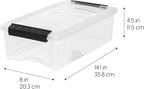 IRIS USA 6-Pack Storage Bins - Image 2