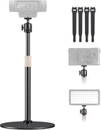 Upgraded Webcam Stand for Desk, Telescopic Webcam Tripod Mount by microphonebar