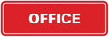 Signs ByLITA Standard Office Sign by SignsByLITA