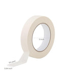 Lichamp Masking Tape 1 inch, 3 Pack General Purpose Beige White Masking Tape - Image 4