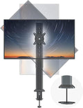 HEMUDU Single Tall Desk Monitor Arm Mount Stand Fit by HEMUDU