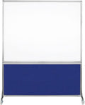 DivideWrite Mobile Whiteboard | Double Sided Dry Erase Board | Portable Office by VERSARE