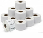 1 1/2" × 1" Direct Thermal Printer Labels, 10 Rolls, 000 Matte White Thermal by Unknown