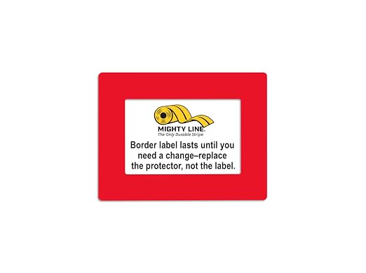 Mighty Line Shield Clear Label Protector Cover Sleeves by MightyLine