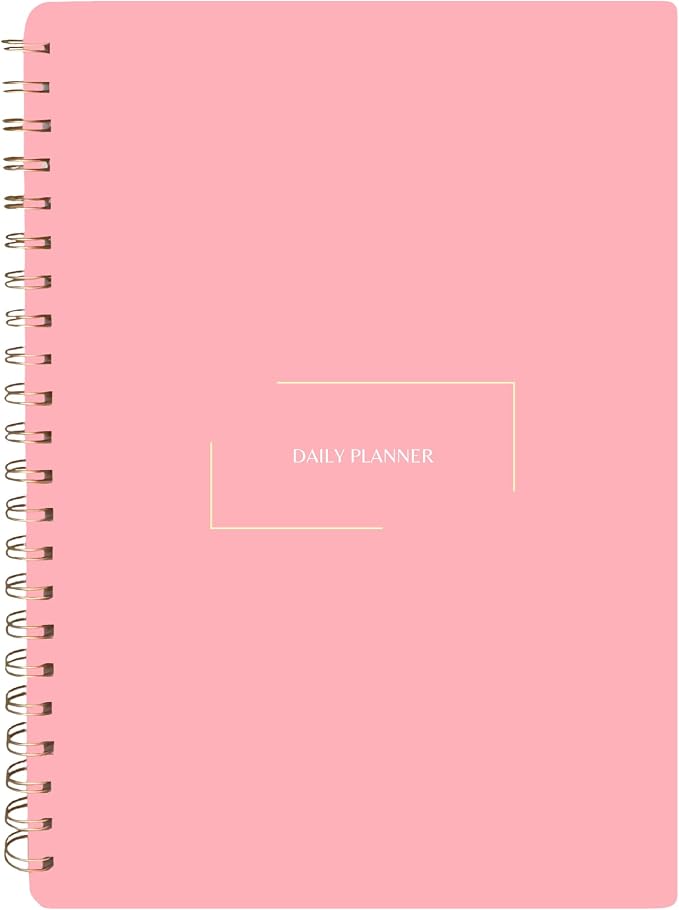 Merely Home Undated Daily Planner | 8.25” x 11.75” To Do List Notebook | Work - Image 2