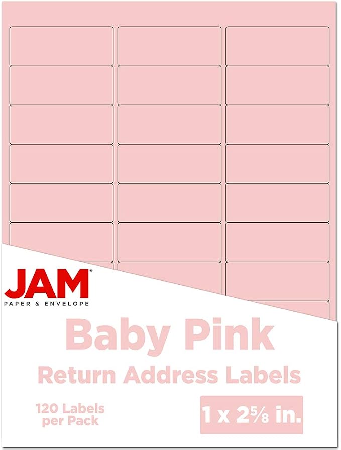 JAM PAPER Return Address Labels by JAMPaper