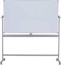 DexBoard Double-Sided 72" x 48" Mobile Whiteboard, Extra Large Rolling Magnetic by DexBoard