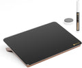Black Glass Desk Whiteboard by Yeoux