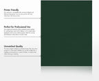 LUXPaper 8.5" x 11" Cardstock | Letter Size | Green Linen | 100lb. Cover | 250 - Image 8