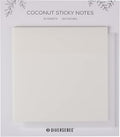 DiverseBee 50 Sheets Pastel Transparent Sticky Notes, 3x3” Clear Sticky Tabs by DiverseBee