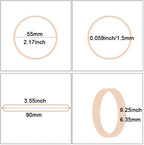 AMUU Rubber Bands Size #64 about 0.5 lb 110pcs Tactical Rubber Bands - Image 2