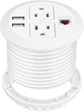 Power Grommet 3 Inch for Desktop, Recessed Desk Outlet by XBA